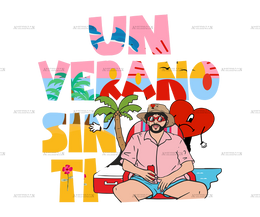 Bad Bunny Un Verano Sin Ti 3 Dtf Transfer