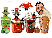 Bad Bunny Coffee Dtf Transfer