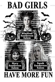 Bad Girls Have More Fun DTF Transfer