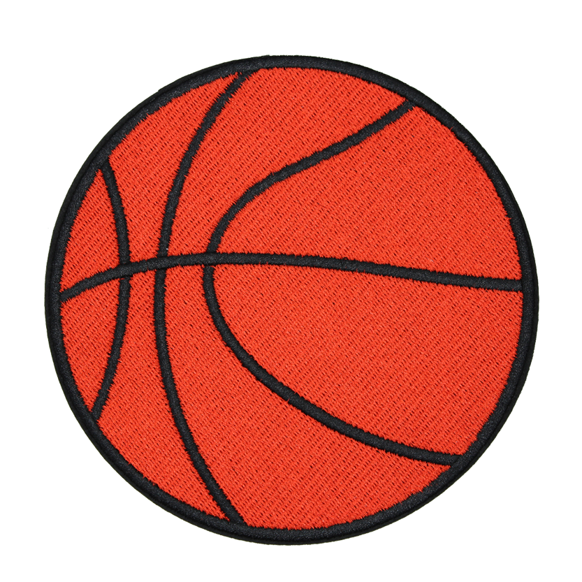 Basketball Patch (Large/Embroidery)