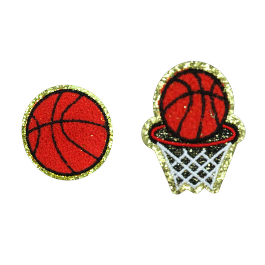 Basket Ball Patch (Small/Chenille)