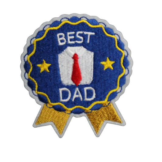 Best Dad Patch (Small/Embroidery)