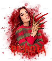 Bichota Red Hair Dtf Transfer