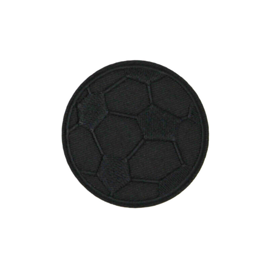 Black Soccerball (Small/Embroidery)