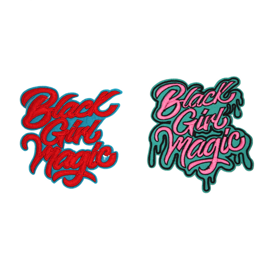 Black Girl Magic Patch (Small/Embroidery)
