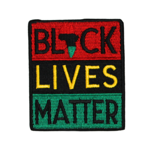 Black Lives Matter Patch (Small/Embroidery)