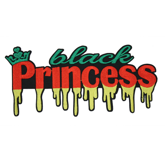 Black Princess Patch (Large/Embroidery)
