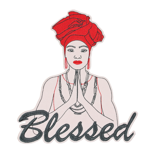 Blessed Patch (Large/Embroidery)