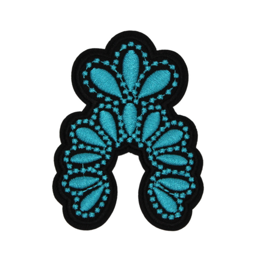 Squash Blossom Design Patch (Small/Embroidery)
