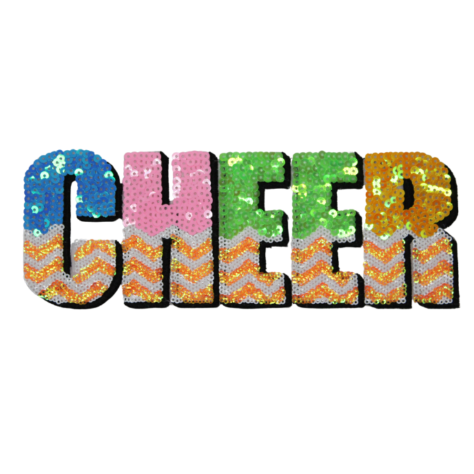 Cheer Patch (Large/Sequin)