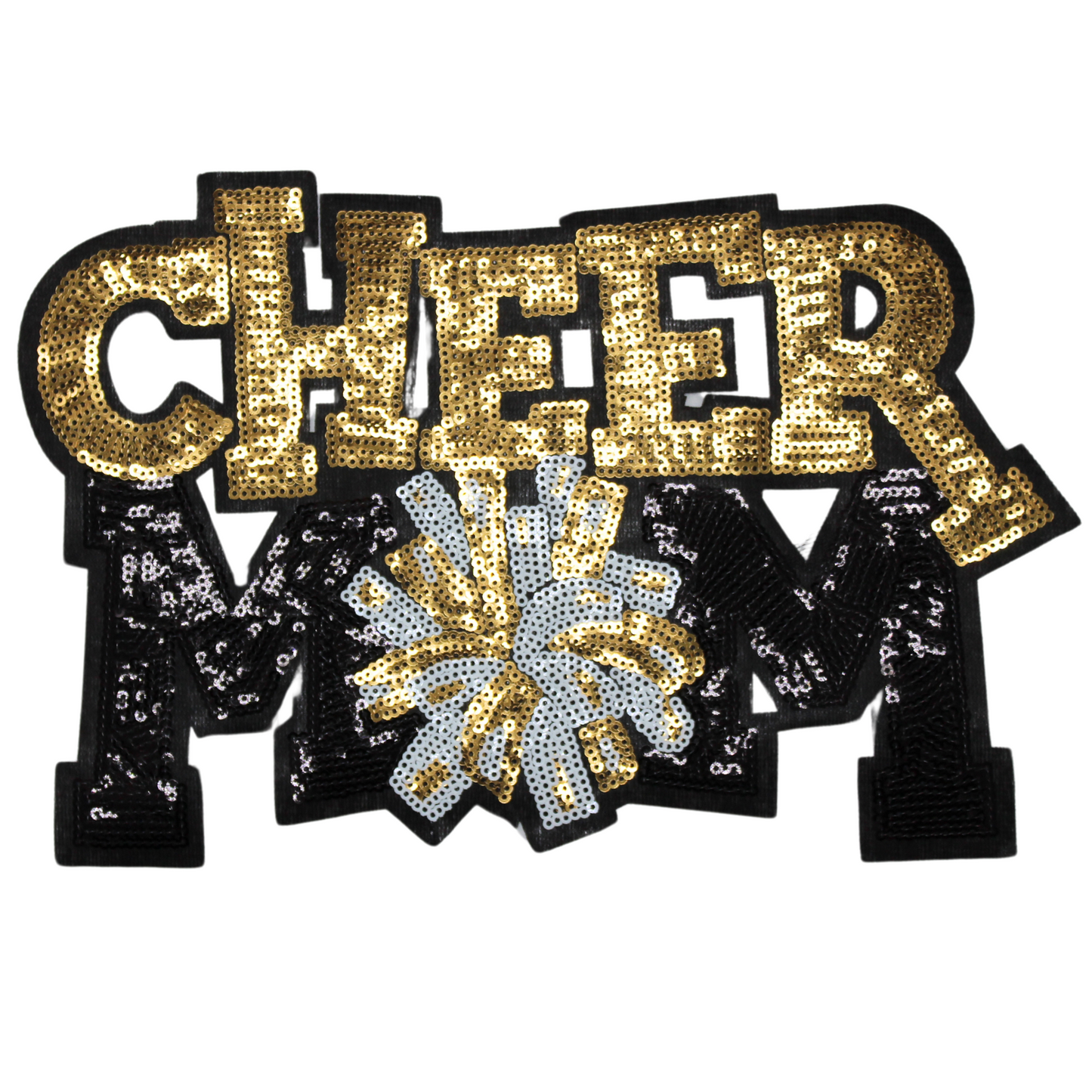 Cheer Mom Patch (Medium/Sequin)