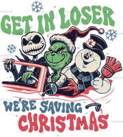 Christmas Losers DTF Transfer