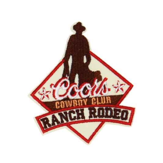 Coors Cowboy Club Ranch Rodeo Patch (Small/Embroidery)