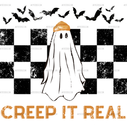 Creep It Real Vintage DTF Transfer