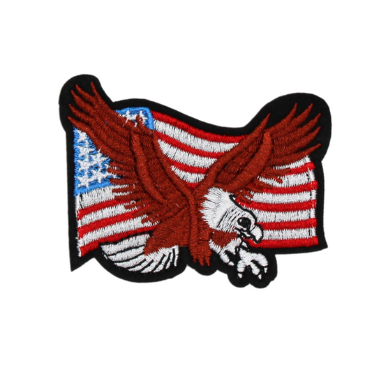 USA Flag Eagle Patch (Small/Embroidery)