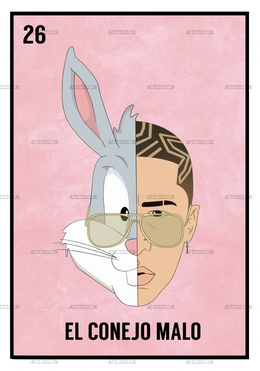 El Conejo Malo Dtf Transfer