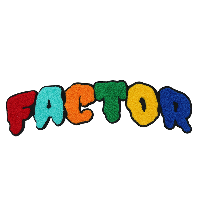 Factor Multicolor Patch (Large/Chenille)