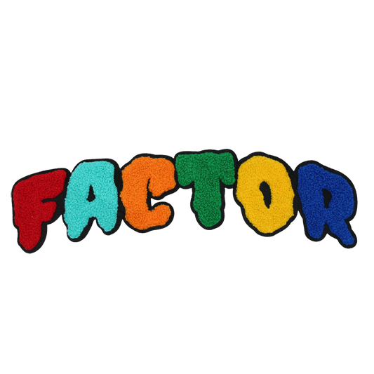 Factor Multicolor Patch (Large/Chenille)