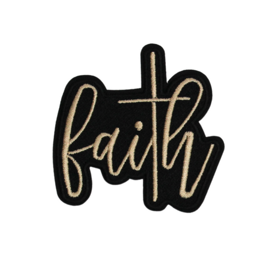 Faith Patch (Small/Embroidery)