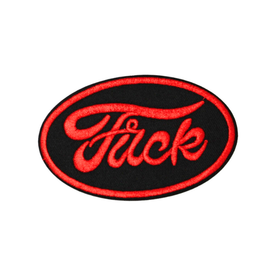 Fuck Red Patch (Small/Embroidery)