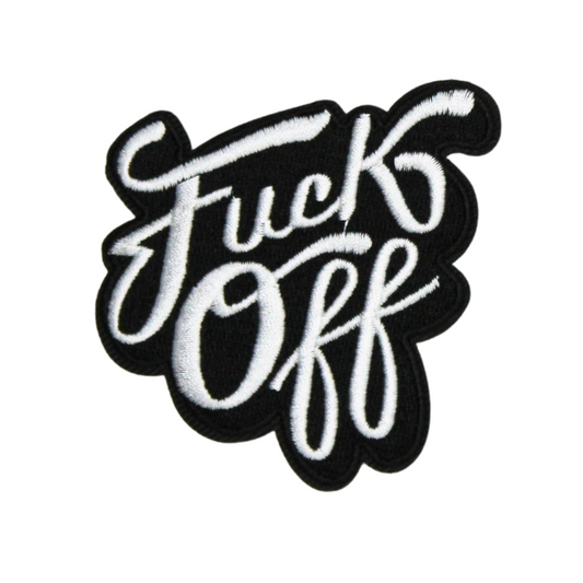 Fuck Off Patch (Small/Embroidery)