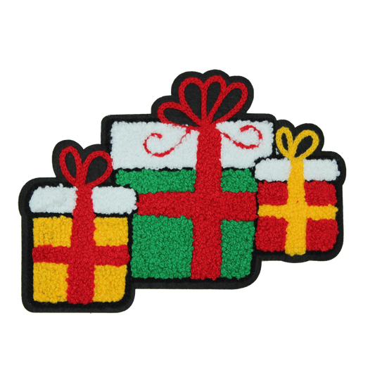 Christmas Gifts Patch (Large/Chenille)