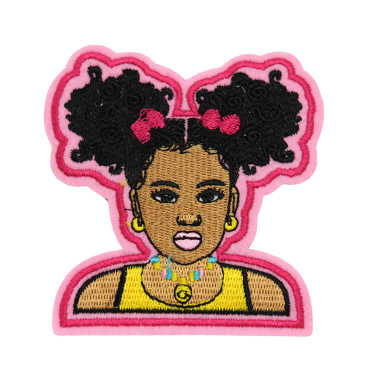 Black Girl Patch (Small/Embroidery)