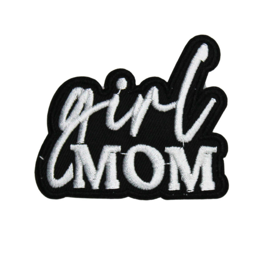 Girl Mom Patch (Small/Embroidery)