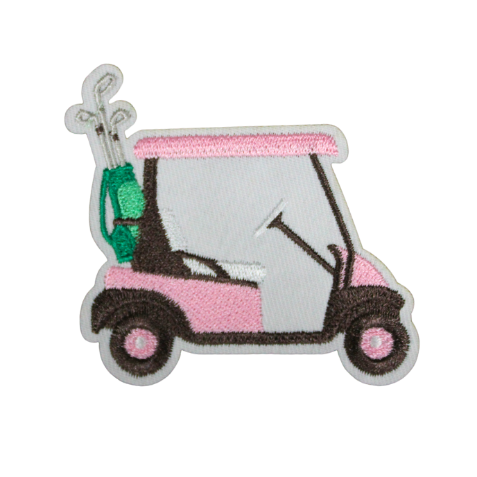 Golf Cart Patch (Small/Embroidery)