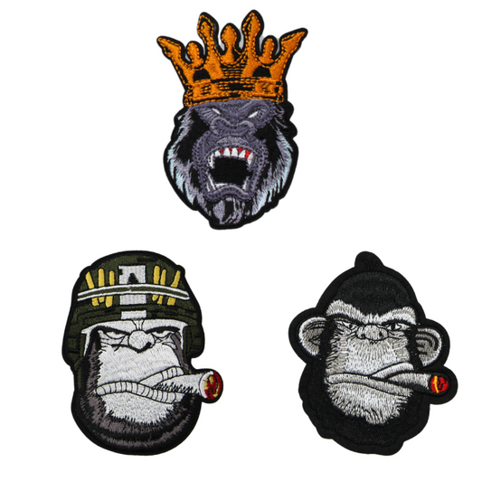 Gorilla Patch (Small/Embroidery)