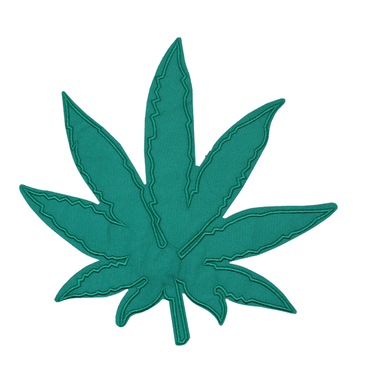 Marijuana Green Patch (Large/Embroidery)