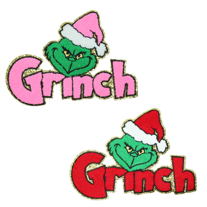 Grinch Patch (Large/Chenille)