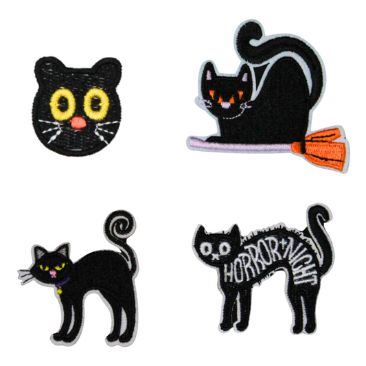 Black Cat Patch (Small/Embroidery)