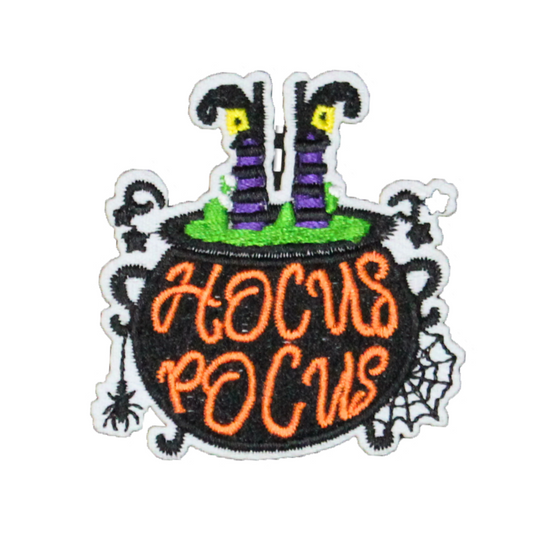 Hocus Pocus Cauldron Patch (Small/Embroidery)