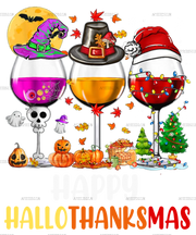 Hallothanksmas DTF Transfer