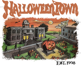 Halloween Town DTF Transfer