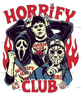horrify club DTF Transfer