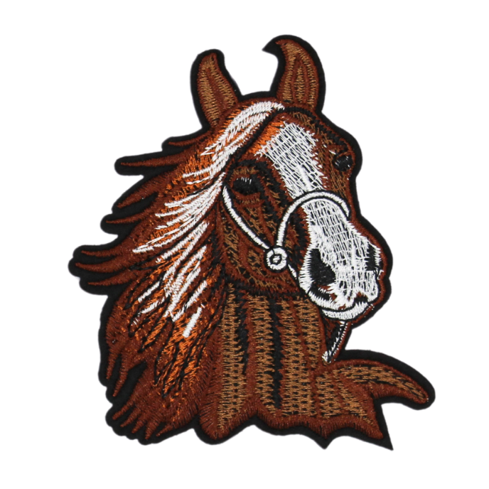 Brown Horse Patch (Small/Embroidery)