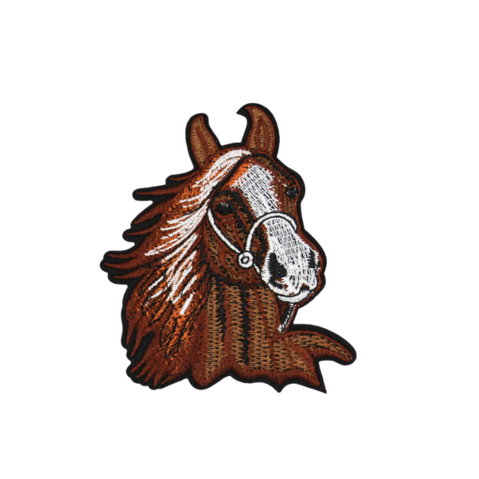 Brown Horse Patch (Small/Embroidery)