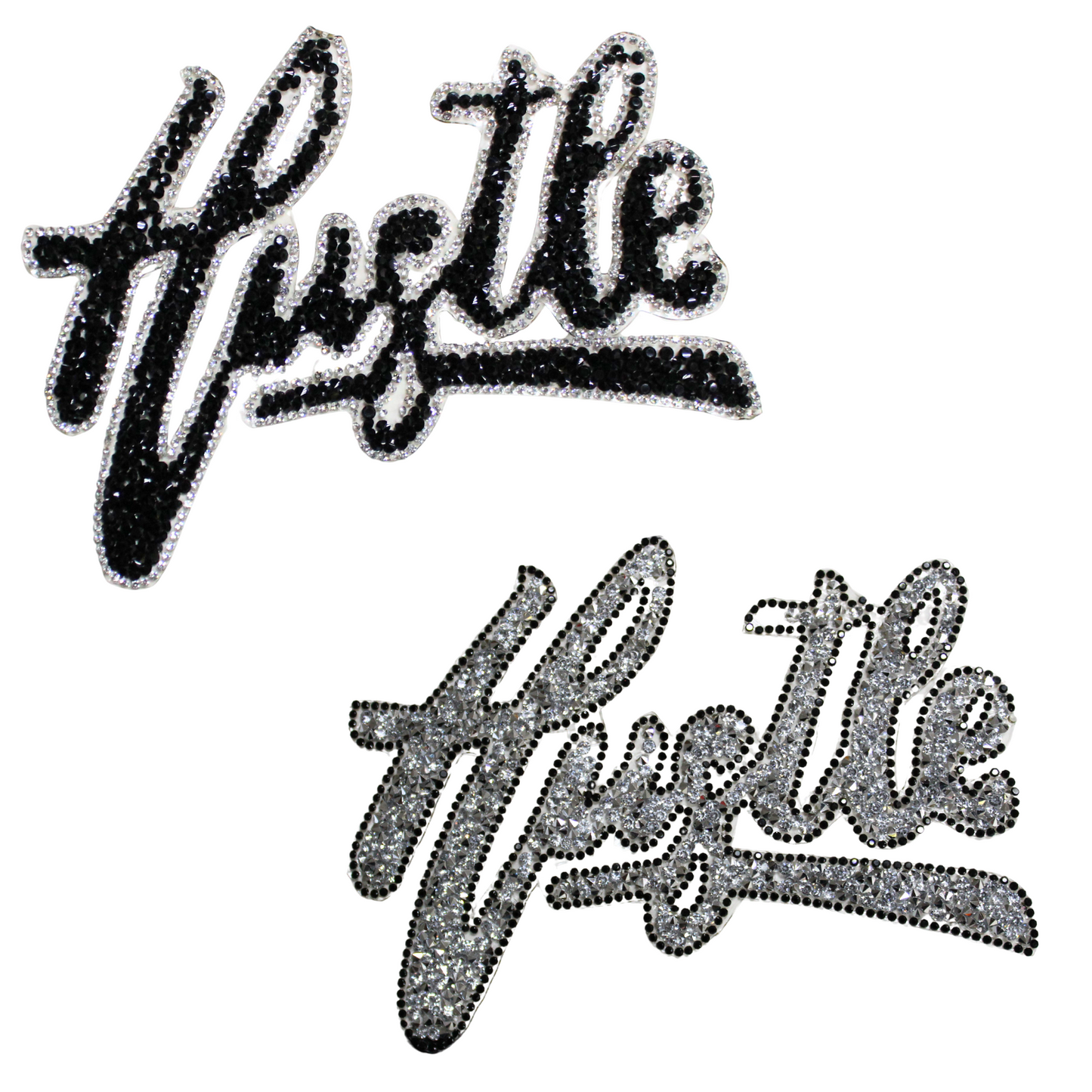 Hustle Rhinestone Patch