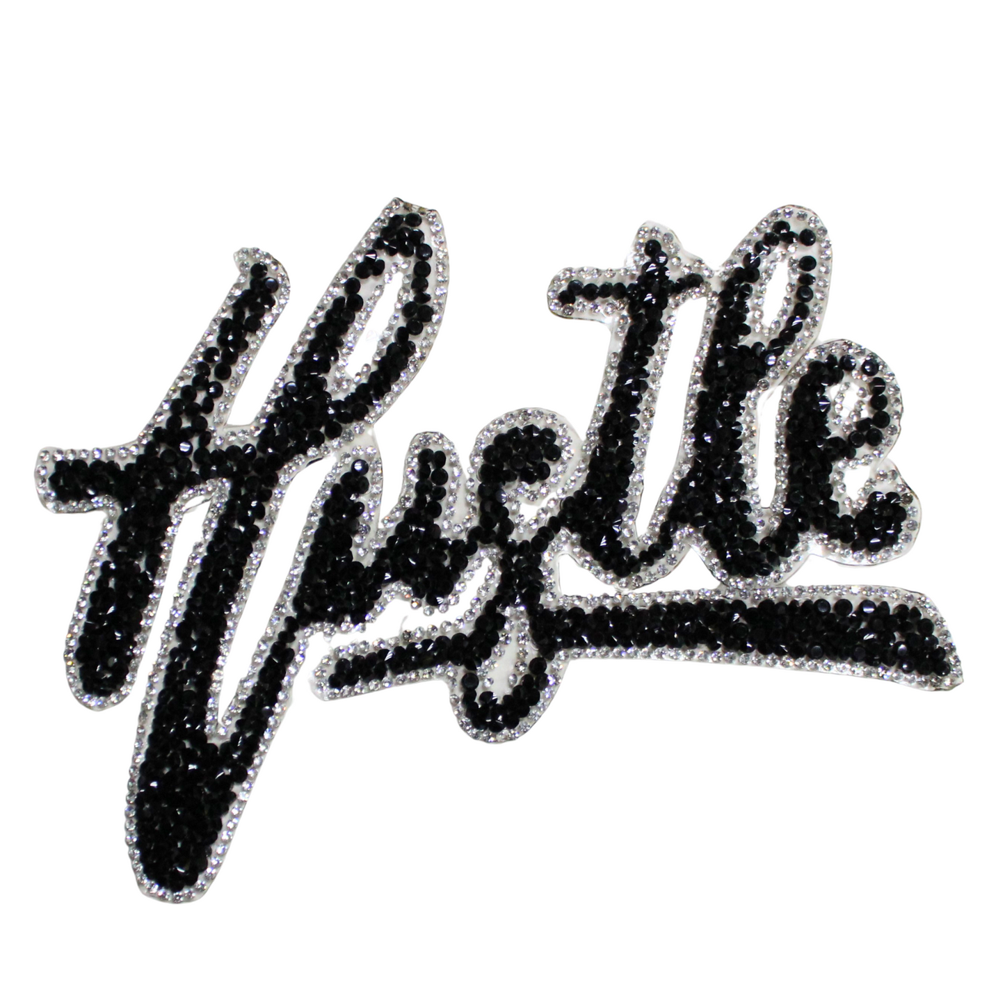 Hustle Rhinestone Patch