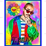 J Balvin Dtf Transfer