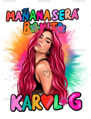 Karol G 1 Dtf Transfer