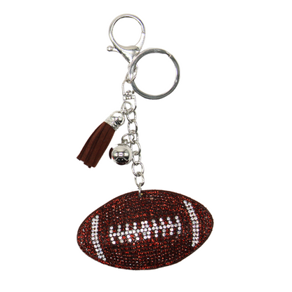 Rhinestone Sports Key Chains