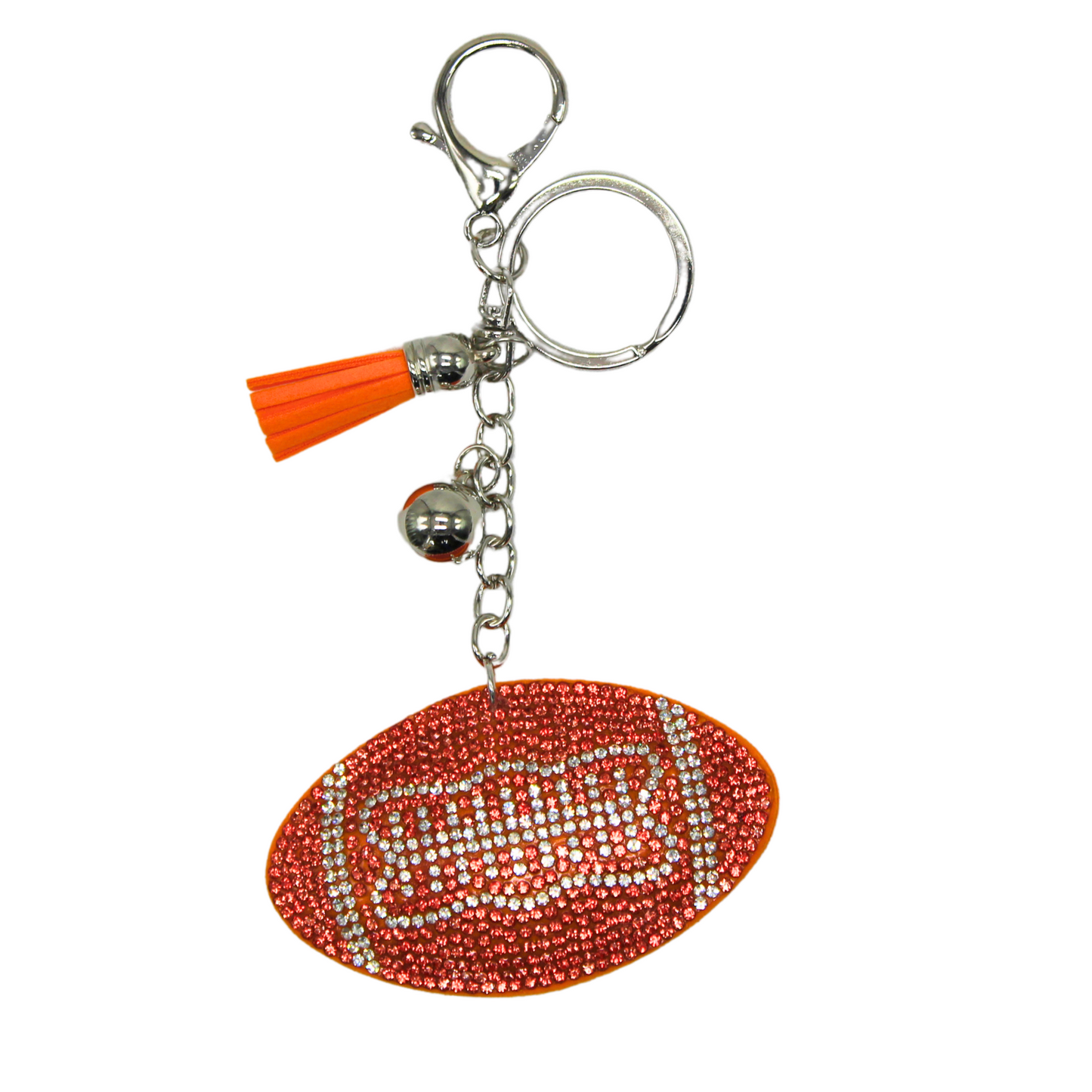 Rhinestone Sports Key Chains