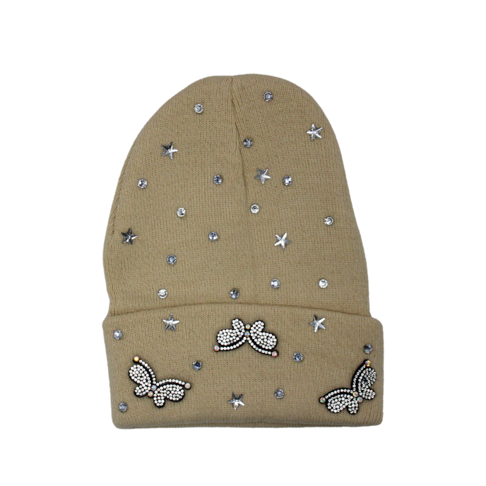 Rhinestone Beanie