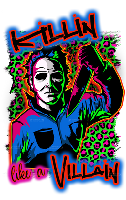 killin like a villian boogieman DTF Transfer