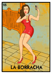 La Borracha1 Dtf Transfer