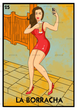 La Borracha1 Dtf Transfer