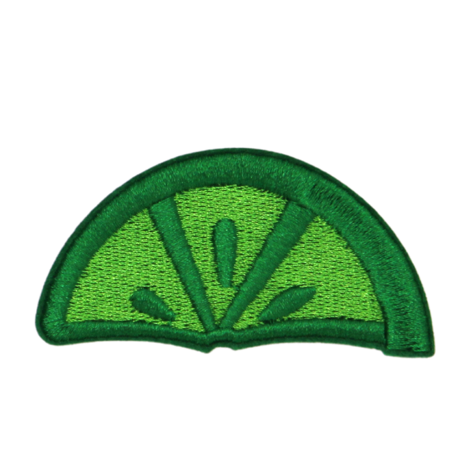 Lime Slice Patch (Small/Embroidery)